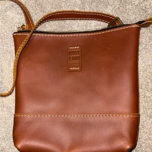 Portland Leather Brown Messenger Bag